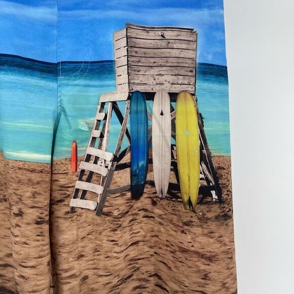 Wonder Nation Boy’s Beach Surfboard Quick Dry Drawstring Swim Shorts XL 14/16 - Picture 2 of 12